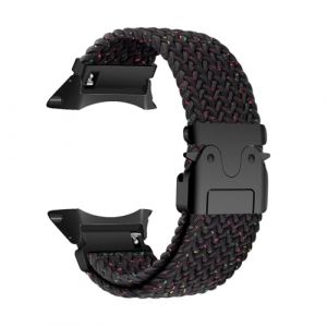 HYSDFFG Bracelet Tressé Compatible avec Bracelet SUUNTO Core Boucle de Type Parachute, Tressé Bracelet de Remplacement de Sport Souple Bande pour SUUNTO Core (1) (HYKEJI, neuf)