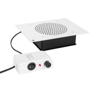Machine de collecteur de poussière pour ongles, puissante avec ventilateur puissant, idéale pour le nail art, la manucure, la pédicure, le collecteur de poussière d'ongles (blanc) (GUANBOLILI, neuf)