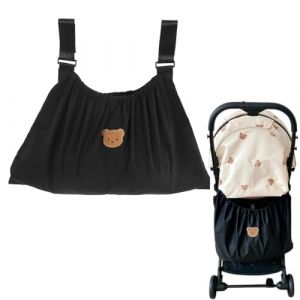 Sac de courses pour poussette, 1pc, Pochettes de Rangements Portable, Filet &agrave; Provisions pour Poussettes,Sacs &agrave; Provisions,Sac de rangement pour bouteilles &agrave; langer, Pour Emmener Tout &Agrave; Port&eacute;e De Main (EUROEDI SPEDITION, neuf)