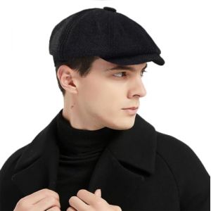 Charmylo Casquette Béret Homme Tweed Plate Vintage Ivy Gavroche Chapeau (Charmylo, neuf)