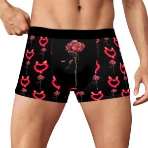 DeaAmyGline Boxer Homme Humour Saint Valentin,Boxer Saint Valentin,Calecon Personnalisé Homme Humour Boxer Personnalisable Cadeau Saint Valentin,Boxer Homme Sexy,Lingerie Sexy Homme (DeaAmyGline【5-12jours de livraison】⭐⭐⭐⭐⭐, neuf)