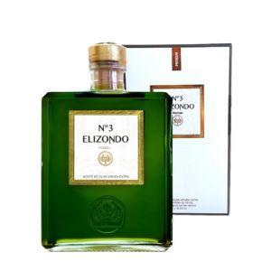 ELIZONDO n&deg;3 | Huile d'olive extra vierge vari&eacute;t&eacute; Picual 1 litre (avec &eacute;tui) (Oliva Oliva, neuf)