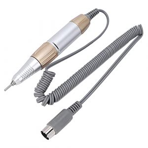 mumisuto Ponceuse pour Ongles Professionnelle, Lime a Ongle Electrique Silencieuse, Ponceuse Ongle pour Acrylique/Gel, Machine Maucure Pédicure Portable, Pour Salon/Maison (Or) (Mairubo, neuf)