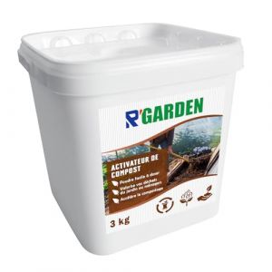 R&rsquo;GARDEN &ndash; Activateur de Compost &ndash; Poudre Naturelle Facile &agrave; doser &ndash; Acc&eacute;l&egrave;re Le compostage &ndash; Valorise Les d&eacute;chets du Jardin et m&eacute;nagers &ndash; Utilisable en Agriculture Biologique (3, Kilogrammes) (R'GARDEN, neuf)