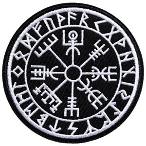 ecusson Arbre de Vie Bouclier Calendrier Chance Sante celte Breton celte Celtique Viking Rune 9cm (destockandco (vendeur francais), neuf)