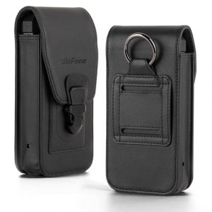 Ulefone Power Armor 24 &Eacute;tui, &eacute;tui de T&eacute;l&eacute;phone en Cuir Polyvalent avec Clip Ceinture, &eacute;tui &agrave; Rabat pour Ulefone Armor 24, Pochette Porte-Carte d'identit&eacute; (OKOYE STORE, neuf)