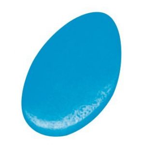 Boite 500g Dragées chocolat extra 73%, turquoise brillant (CHOCODIC Maître artisan chocolatier depuis 1995, neuf)