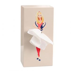 Bo&icirc;te &Agrave; Mouchoirs pour Jupe De Femme, Belle Bo&icirc;te &Agrave; Mouchoirs pour Robe, Porte-mouchoirs Mignon Et Dr&ocirc;le Vintage pour Robe De Dame, Bo&icirc;te &Agrave; Mouchoirs De Dessin Anim&eacute; pour Fille &Agrave; Jupe Courte (QEYOUNG, neuf)