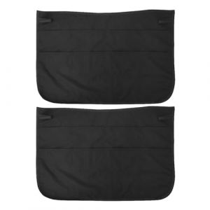 NOLITOY Lot de 2 Tabliers de Coiffeur Demi-Taille avec Ceinture Ajustable Multiples Poches pour Rangement Tissu R&eacute;sistant pour Salon de Coiffure Professionnel Fourniture de Travail (shanjingfen, neuf)