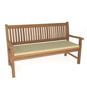 POKAR Coussin Banquette Galette de Chaise Banc de Jardin Coussin Banc Mousse pour Coussin Housse Coussin pour Intérieur ou Extérieur (100 x 40 x 5, Beige) (EURAKOP-FR, neuf)