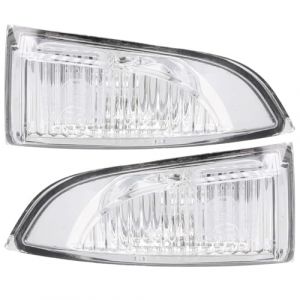 Easy Link 2x Clignotant de R&eacute;troviseur Lateral Gauche et Droite C&ocirc;t&eacute; Conducteur Passager Indicateur R&eacute;p&eacute;titeur Compatible avec Renault Megane 3 III Fluence Scenic 3 Laguna 3 261609550R 261656470R (EASY SALES DE, neuf)