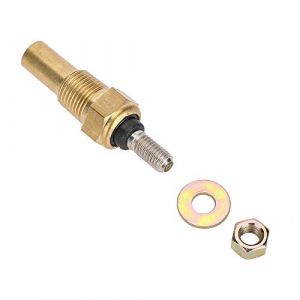Aramox Sonde Temp&eacute;rature Moteur Capteur de temp&eacute;rature d'huile/eau universel 1/8"NPT Capteur de temp&eacute;rature d'unit&eacute; &eacute;metteur de temp&eacute;rature &eacute;lectrique (Seinad, neuf)
