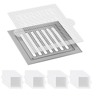 AMFUN 40PC Filtre Cheveux Douche et Baignoire, Attrape-Cheveux jetables pour Douche, Protecteur Grille évacuation, Filtre evier Cuisine pour Baignoire (Riyuu, neuf)