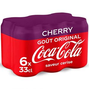 Coca-Cola Cherry saveur Cerise 6x33 cl (culture et vous95, neuf)