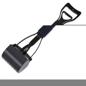Pelles Ramasse-crottes pour Chiens, Portable Pliable Pelle Ramasse Crotte pour Chien Chat Lapin 60cm Long, Pelle &Agrave; Crottes, Pince &Agrave; D&eacute;jection Canine Multifonction Pooper Scooper Clip pour Animal (JianJiadn, neuf)