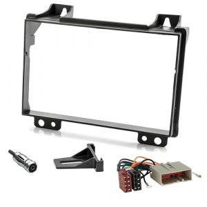 Sound-way Kit de Montage Autoradio, Fa&ccedil;ade Cadre de Radio 2 DIN, Adaptateur Compatible avec Ford Fiesta 2001-2005 / Fusion 2002-2005 (Selltropia, neuf)