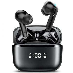 AI Traducteur Vocal Instantané, 3 en1 Ecouteur Traducteur Instantané avec 144 Langues, 200+ AI Applications, 48H Buletooth 5.4 Écouteur Traducteur, 4 Modes de Traduction Oreillette Traduction (quanjiaoche, neuf)