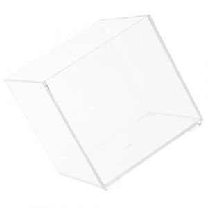 BELLIFFY Organisateur Mural Bureau Grand Format Transparent en Plastique Bo&icirc;te de Rangement Empilable Tiroirs Organiseur Multifonction Cuisine et Bureau Bo&icirc;te de Rangement Carr&eacute;e (Hunation, neuf)