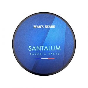 Man's Beard | Baume à barbe |Odeur Boisée SANTALUM |Soin homme pour la barbe hydratant et adoucissant| Ingrédients d'origine naturelle|100% Fabriqué en France|90 ml (COIFFURE FRANCE TOULOUSE, neuf)