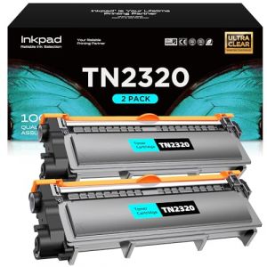 iNKPAD TN2320 Toner Compatible avec Brother TN-2320 TN-2310 pour Brother MFC-L2700DW MFC-L2700DN HL-L2340DW HL-L2300D MFC-L2720DW DCP-L2520DW DCP-L2540DN MFC-L2740DW HL-L2360DN (inkpadeu, neuf)