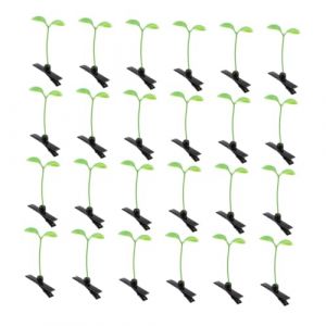 GLEAVI Barrettes à Cheveux De Pousse De Soja Lot De 80 Épingles Mignonnes Accessoires De Cheveux Créatifs En Plastique Pour Femmes Et Décorations De Fête Ornements Amusants (Davodes, neuf)