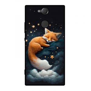 KARTXITAI Coque Compatible avec Sony Xperia XA2,Housse &Eacute;tui de Protection en Silicone en Gel TPU Souple Case Cover Ultra Douce Emp&ecirc;che Rayures Shock-Absorption - Renard &eacute;toiles Nuages (KARTXITAI, neuf)