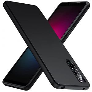 TesRank Coque pour Sony Xperia 10 IV, Etui Souple Flexible en Premium TPU, Antichoc, Anti-d&eacute;rapante pour Sony Xperia 10 IV-Noir (Tesrank, neuf)