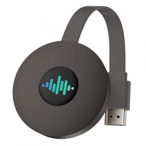 5G Miracast HDMI Dongle, 4K Wireless Dongle Screen Mirroring Display sans Fil HDMI pour i-Phone/i-Pad/Android/i-OS/Mac, Prend en Charge Miracast, DLNA, Airplay (Happy fruit-uk, neuf)