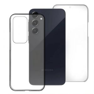 Max Power Digital Coque pour Samsung Galaxy A36 / A56 Silicone Transparent Housse Antichoc Double Face 360 Degr&eacute;s Etui Arri&egrave;re et Avant - Protection Compl&egrave;te de Votre T&eacute;l&eacute;phone Portable (Max Power Digital, neuf)