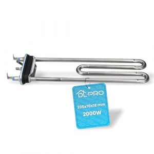 DL-pro Élément chauffant 2000 W 230 V pour Bosch Siemens modèles iQ100 iQ300 Maxx Classixx Logixx varioPerfect Extraklasse iSensoric pour machine à laver 12029196 12024403 265961 (aGOra-ecommerce GmbH, neuf)