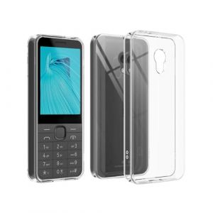 SDTEK Coque pour Nokia 235 4G 2024 Housse [Transparente Gel] Silicone Case Cover Crystal Clair Soft Gel TPU (SDTEK Direct, neuf)