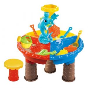 Générique Table De Jeux Aquatiques pour Enfant, Table À Sable Et À Eau, Jouets De Plage, Grand Jouet Sensoriel D'activité pour Enfant De Maternelle (qukoper, neuf)