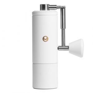 TIMEMORE C5 Pro Moulin &agrave; caf&eacute; manuel avec broyeur conique S2C-420-III, r&eacute;glage de pr&eacute;cision de 0,031 mm, moulin &agrave; caf&eacute; portable enti&egrave;rement m&eacute;tallique pour Espresso/French Press/Pour Over - Blanc (Timemore, neuf)