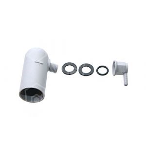 Raccord de tuyau de purge d'air - Diam&egrave;tre de 6 mm - En plastique - Diam&egrave;tre de 34 mm - Pour hauteur de 78 mm - Convient aux lave-vaisselles Elettrobar, Amatis (Gastroteileshop, neuf)