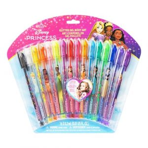 Princesses Disney Coffret de 16 stylos à paillettes, couleurs vives et paillettes, à partir de 3 ans par Townley Girl (townleygirl, neuf)