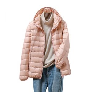 Doudoune L&eacute;g&egrave;re Femme Doudoune Femme Veste Matelass&eacute;e Femme Gilet Doudoune Femme Doudoune Sport Doudoune Courte Femme Doudoune Empochable Doudoune Femme Grande Taille Doudoune Pliable L (HAXNOHEY, neuf)