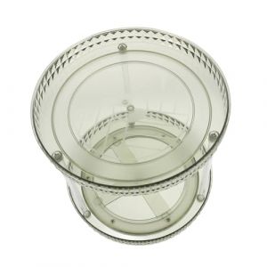 Ipetboom Organisateur De Maquillage Rotatif Plateau De Rangement Pour Cosm&eacute;tiques Support De Soins Peau Bo&icirc;te De Rangement Pour Bijoux Accessoire De Vanity (Cowan Micro, neuf)