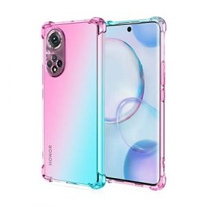 HONLEN Coque pour Honor 50 / Huawei Nova 9 &Eacute;tui, (6.52" inches) Transparente D&eacute;grad&eacute;e TPU Silicone Quatre Coins Renfort d'angle Case (HONLEN, neuf)