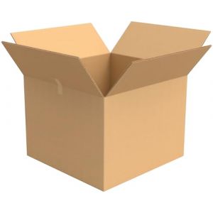 EraGreen FEFCO201 Lot de 10 cartons d'exp&eacute;dition pliables de qualit&eacute; sup&eacute;rieure - 600 x 400 x 400 mm - Carton d'exp&eacute;dition en carton &agrave; 1 cannelure - FEFCO201 B-Welle (EraGreen, neuf)