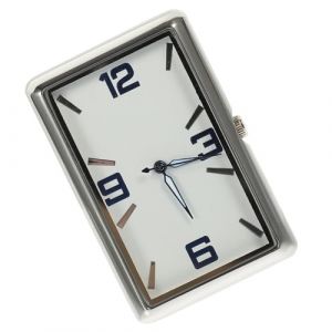 Healifty Horloge de Tableau de Bord Auto Petite Horloge Analogique Décoration de Voiture Installation Facile Accessoire Pratique pour Conducteurs (HeeLang, neuf)