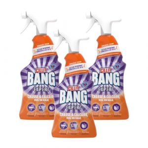 Cillit Bang - Lot de 3 Sprays Expert Crasse & Calcaire 750ml (distribution-pro, neuf)
