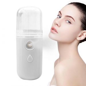 Nano Facial Mister - Humidificateur hydratant pour le visage | Atomiseur portatif avec réservoir d'eau de 30 ml, rechargeable par USB | Nano-Mister pour l'hydratation de la peau et la brume fraîche, p (utiaesg, neuf)