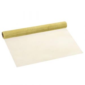 PATIKIL Toile M&eacute;tallique Tiss&eacute;e En Laiton Rouleau 39x12", Filtre 150 Mesh Grillage M&eacute;tallique Maille Grossi&egrave;re Pour Couverture De S&eacute;curit&eacute; De Fen&ecirc;tre Filtration Cl&ocirc;ture Animaux, Jaune (PATIKIL UK, neuf)