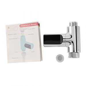 FANGO Thermom&egrave;Tre de Douche D'Affichage &agrave; LED, Compteur de Temp&eacute;Rature de Douche &eacute;Lectrique Auto-G&eacute;N&eacute;Rateur de D&eacute;Bit D' pour les Soins de (Yuxuanshangpu, neuf)