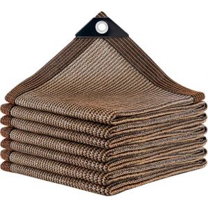 Filet d'ombrage,Filet ombrage Exterieur,Toile pour pergola,Toile d'ombrage,pour pergola,Serre,poulailler,pour Jardin Plantes Serre Grange Extérieur Cour Toit Refroidissement (QHYDP, neuf)