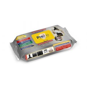 Preline lingettes d&eacute;graissantes XL, grandes et &eacute;paisses, au vinaigre blanc et bicarbonate, parfum citron, &eacute;liminent graisses et salet&eacute;s, naturelles, pour cuisine, plaque et four, 60 pcs (1) (OwnStyleBiz, neuf)