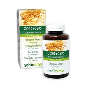 Cordyceps ou Champignon chenille (Cordyceps sinensis ou Ophiocordyceps sinensis) champignon Naturalma - 150 g - 300 comprimés - Complément alimentaire - Naturel et Végétalien (NATURALMA, neuf)