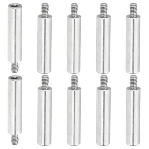 PATIKIL 10 Pcs M2.5x20+4mm &Eacute;crous D'&Eacute;tai En Acier Inoxydable, Rallonges Vis, Adaptateurs Filet&eacute;s M&eacute;triques M&acirc;le-Femelle Entretoises Pour Ordinateur & Kit D'Assortiment Cartes &Eacute;lectroniques (PATIKIL UK, neuf)