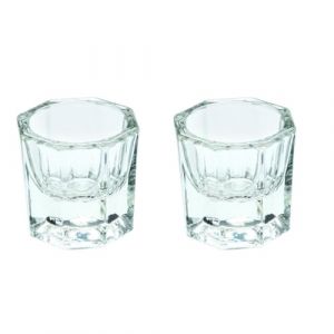 Parisax Godet en Verre x2 Godet en Verre x2 (GOUIRAN BEAUT&Eacute;, neuf)