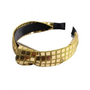 Bandeau &agrave; paillettes en tissu europ&eacute;en et am&eacute;ricain pour femme, haut de gamme, large bord, accessoires pour cheveux (4) (WANGJZNB, neuf)